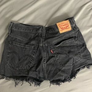 Levis 501 original denim shorts